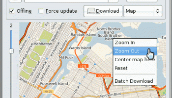 GMapCatcher screenshot