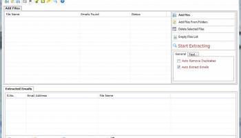 Email Extractor Files screenshot