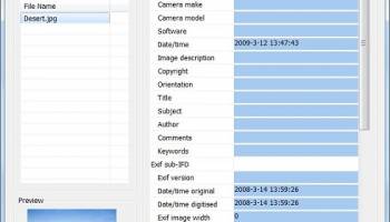 Exif Data Viewer screenshot