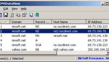 DNSDataView screenshot