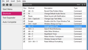 Portable FastKeys screenshot