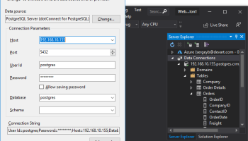 dotConnect for PostgreSQL screenshot