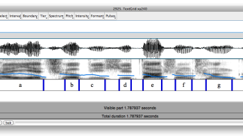 Praat screenshot