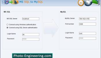 Convert MSSQL Database To MySQL screenshot