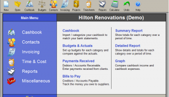 Cashbook Complete screenshot