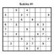 Hard sudoku puzzles