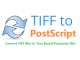 VeryUtils TIFF to Postscript Converter Command Line