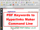 VeryUtils PDF Keywords to Hyperlinks Maker