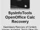 SysInfoTools Calc Recovery