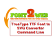 VeryUtils TTF to SVG Command Line