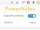 PowerNotes for Chrome